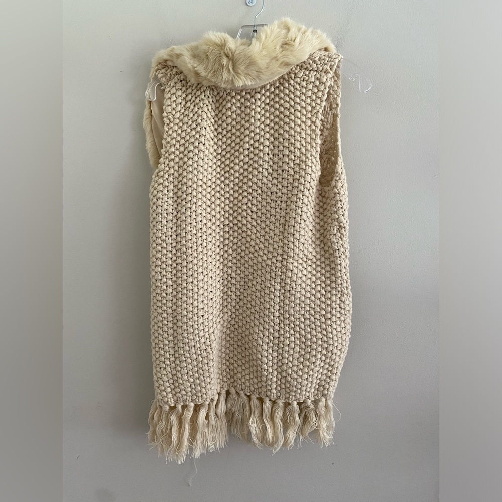 Anthropologie handknit Anchorage Vest xs new with tag - Picture 6 of 9